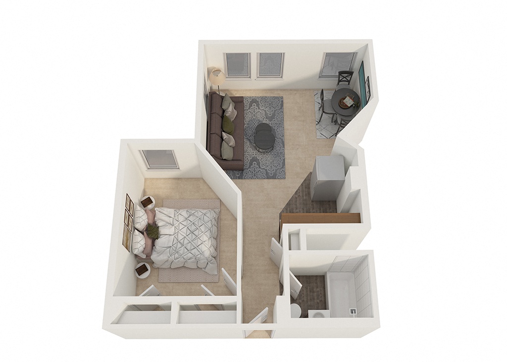 Studio & 1 bedroom in Philadelphia, PA. St. Jude Apartments